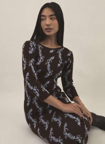 Vestido Anna Chocolate&Celeste